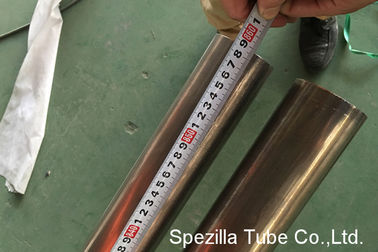 Food Bright Annealed DIN11850 Stainless Steel Tube EN1.4301 Round Inside 400grit Polished